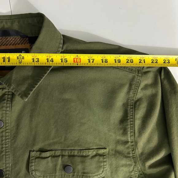 Carhartt Mens Rugged Flex Relax-Fit Canvas Fleece Lined Shirt Jacket XLT - Picture 9 of 12